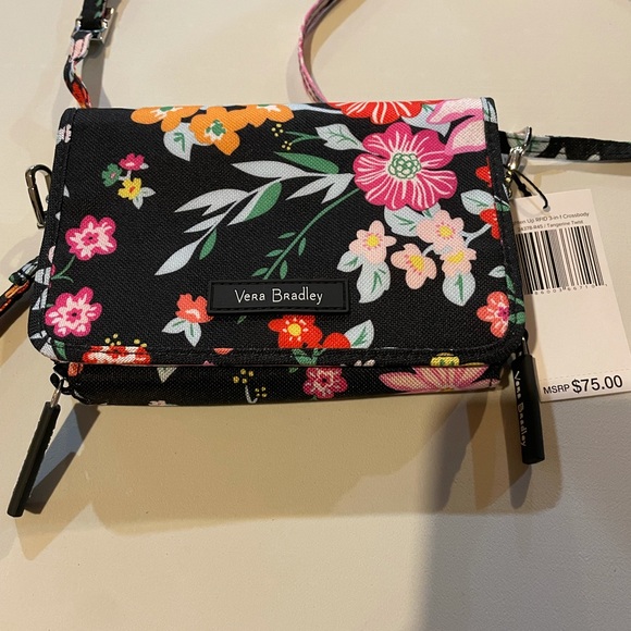 Vera Bradley Handbags - NWT Vera Bradley lighten up rfid 3 IN 1 Crossbody